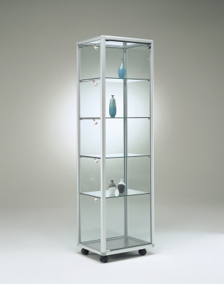 Standglasvitrine 525x425x1845mm