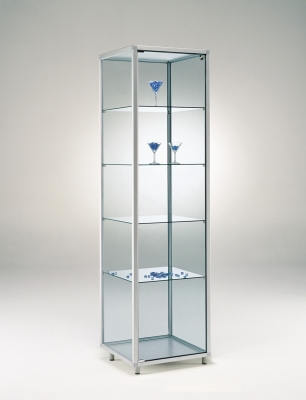 821-515 Standglasvitrine 515x415x1835mm
