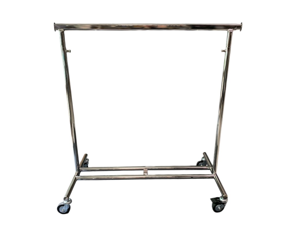 Stabile und hochwertige verchromte Rahmenkonstruktion