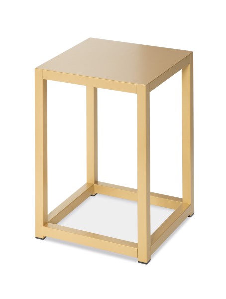 Präsentationstisch goldfarben