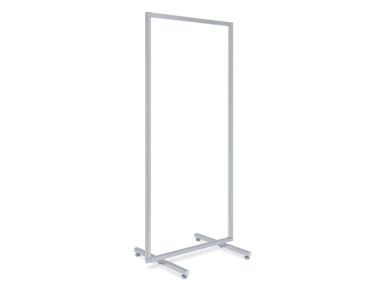 Abhängeständer L 71cm / 99cm aus Vierkantrohr transparent lackiert   Abhängeständer L 71cm / 99cm aus Vierkantrohr transparent lackiert