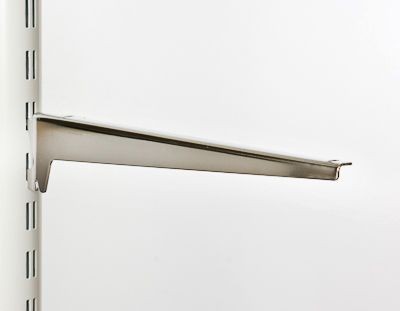 Fachbodenträger Winkelträger verchromt