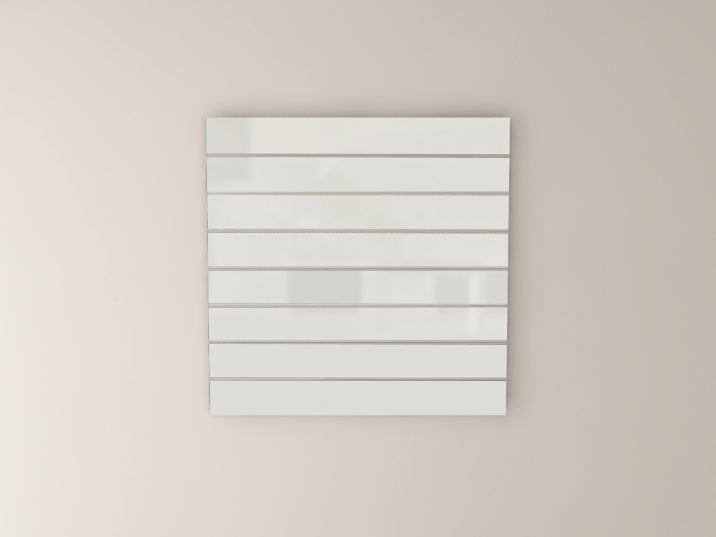 Lamellenwand BELLO 120x120cm - Komplett 