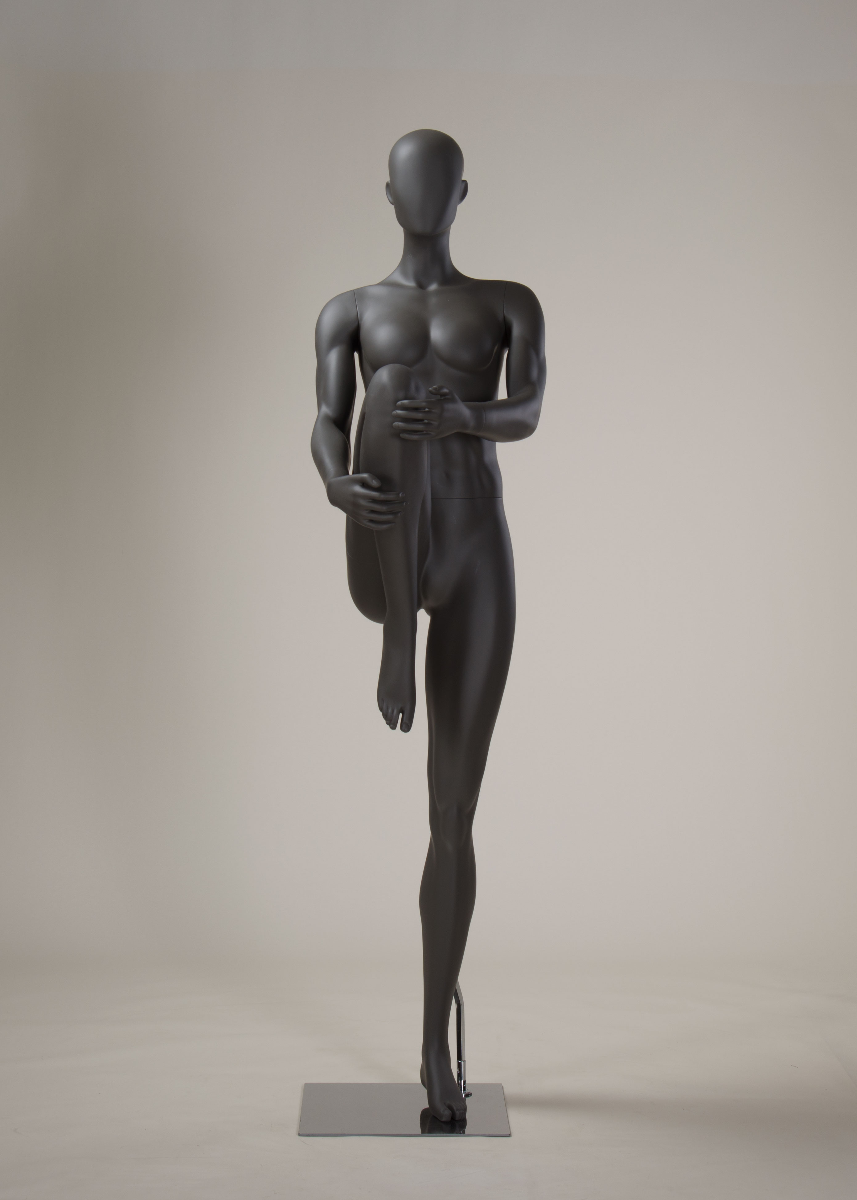 Schaufensterfigur, Frau, Sport