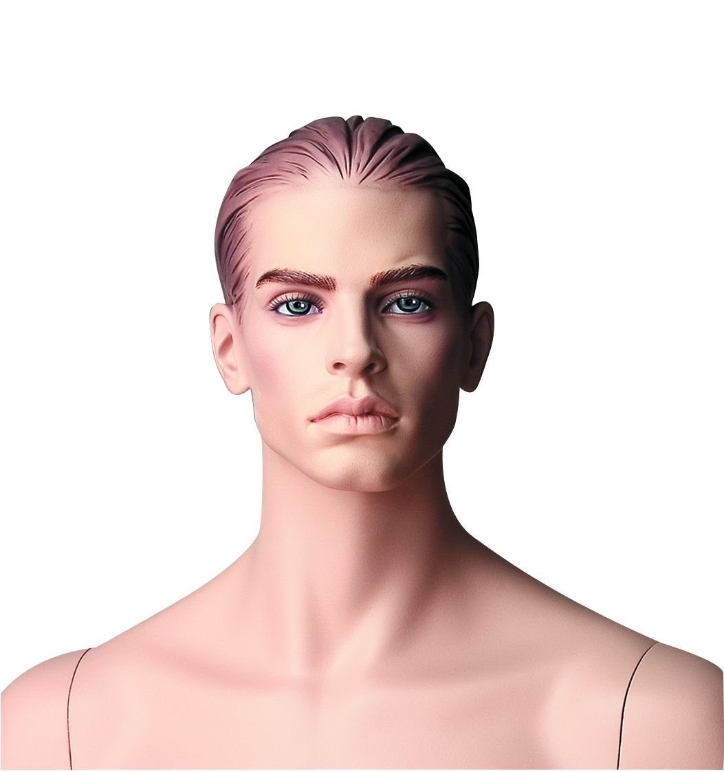 Head_Patrick_Couple_Make-up Schaufensterfigur PATRICK, hautfarben