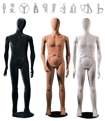 po2220 Poly Star Mann  (Kopf abstrakt)