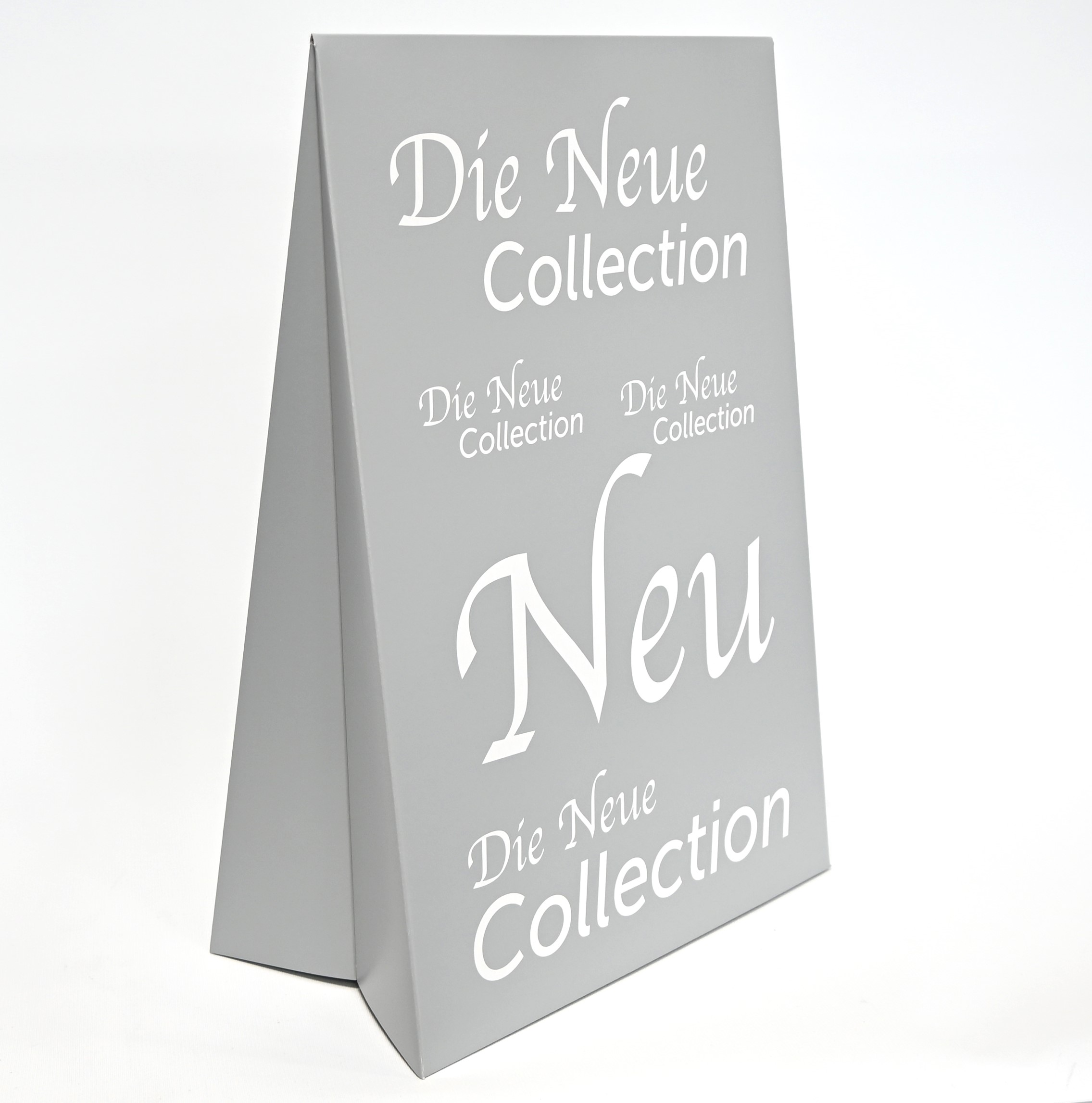 Dachaufsteller "Die Neue Collection"