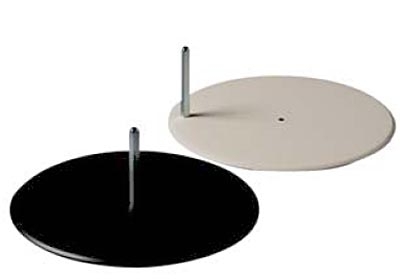 po6001-25 Standplatte metall D25cm für Poly Star Kid