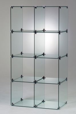 Selbstbauvitrine 83x40x165cm