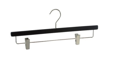 Hosenbügel schwarz oder weiß lackiert, L40cm (VE 50 Stück) Hosenbügel schwarz oder weiß lackiert, L40cm (VE 50 Stück)