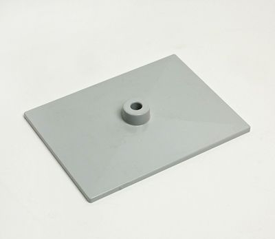 50424g Fußplatte 15x20cm kunststoff