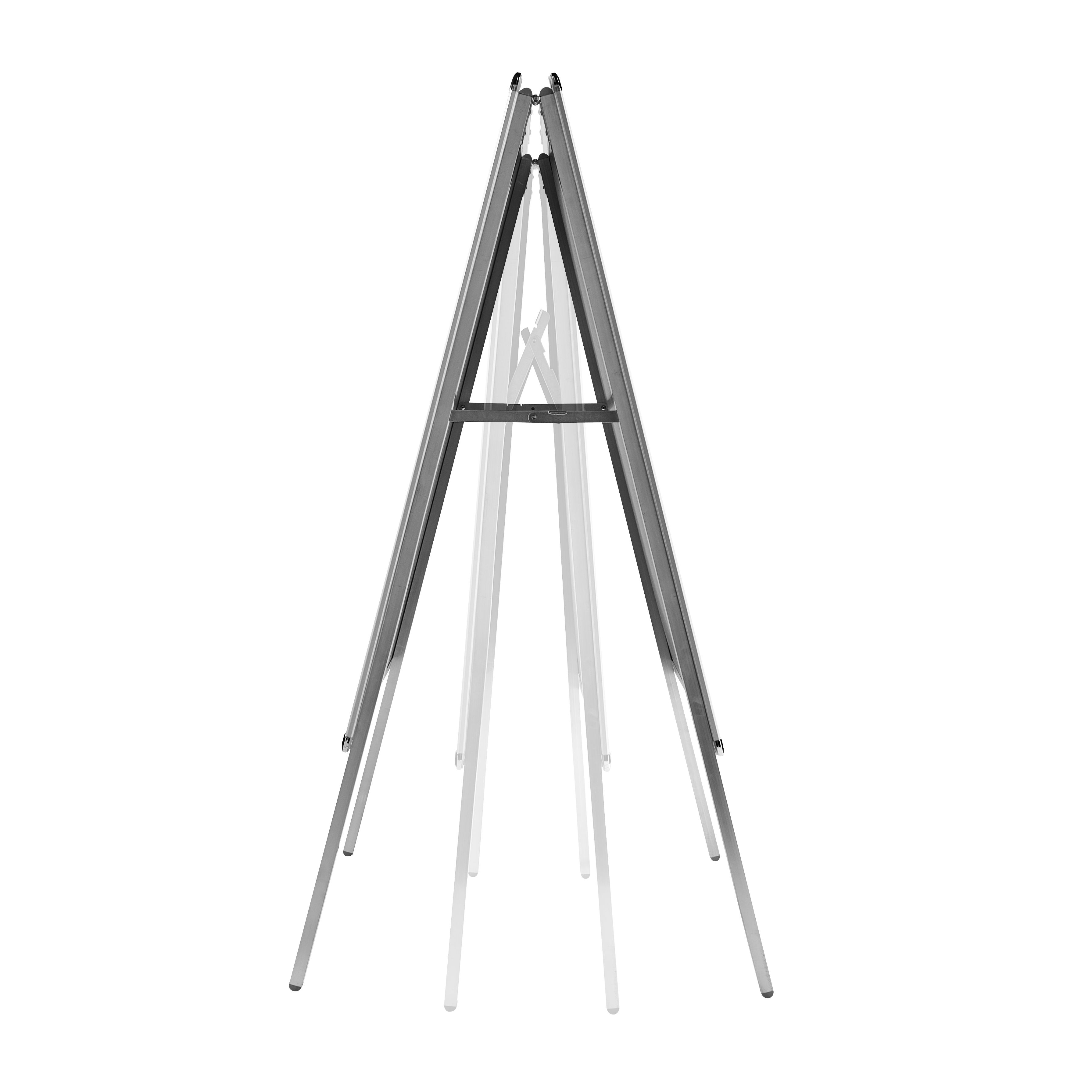 Kundenstopper A1 mit UV-beständiger Antireflexfolie