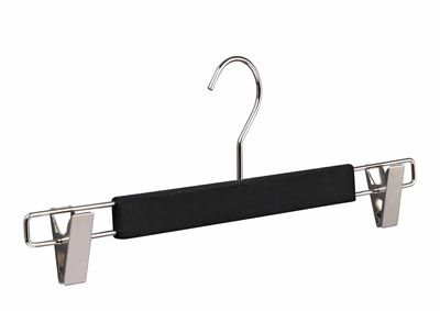 p5051nk35ne Klippbügel 5051 aus Holz soft-touch schwarz (VE 100 Stück)