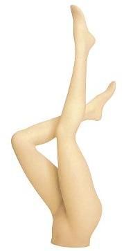 123-125 Strumpfdisplay hautfarben, Länge 128cm