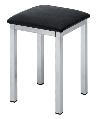 88-08210c Hocker aus Vierkantrohr 32x32xH48cm