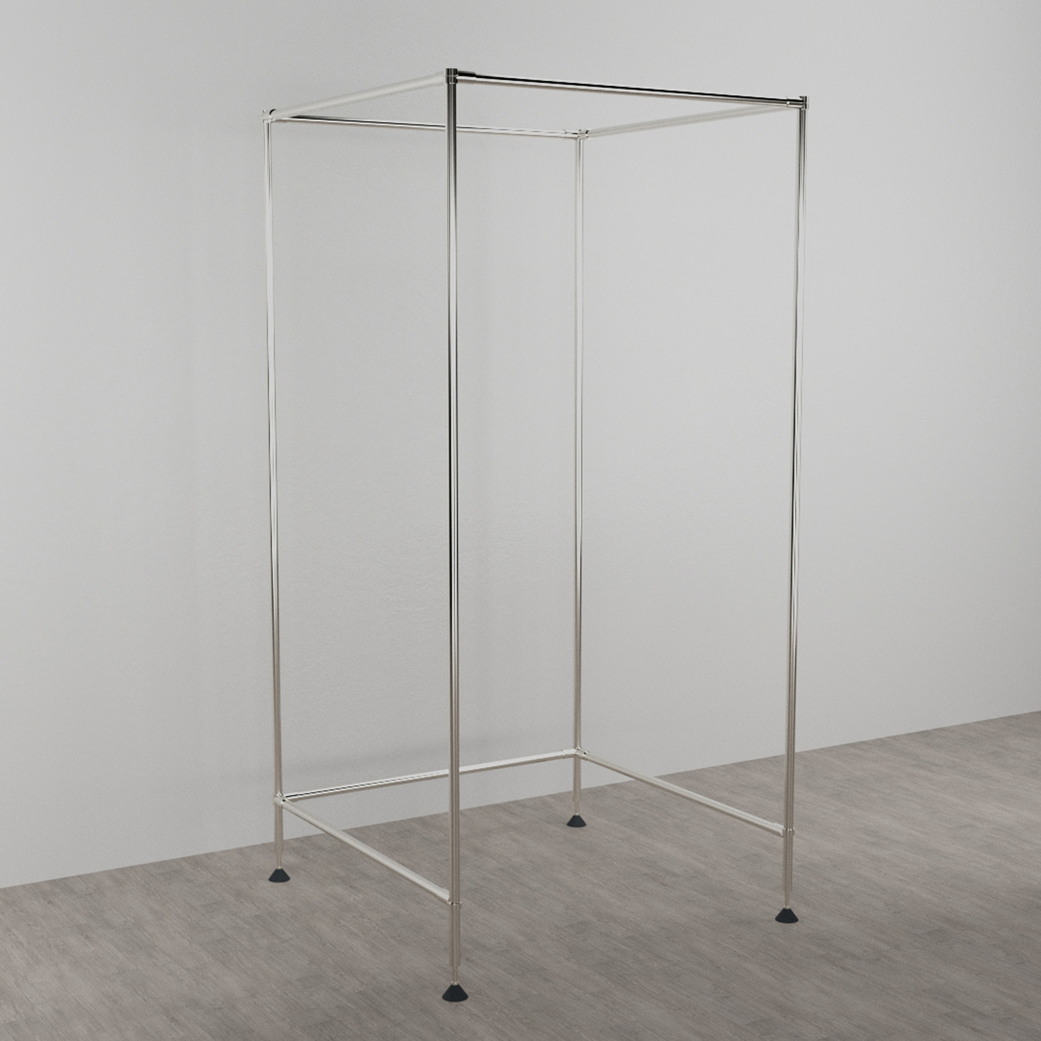 Umkleidekabine aus Rundrohr D25mm