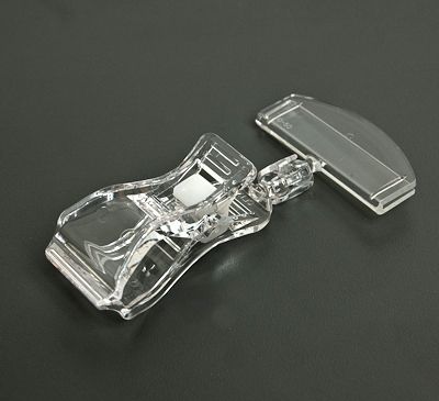 621579 Preisschild-Clip glasklar 5cm