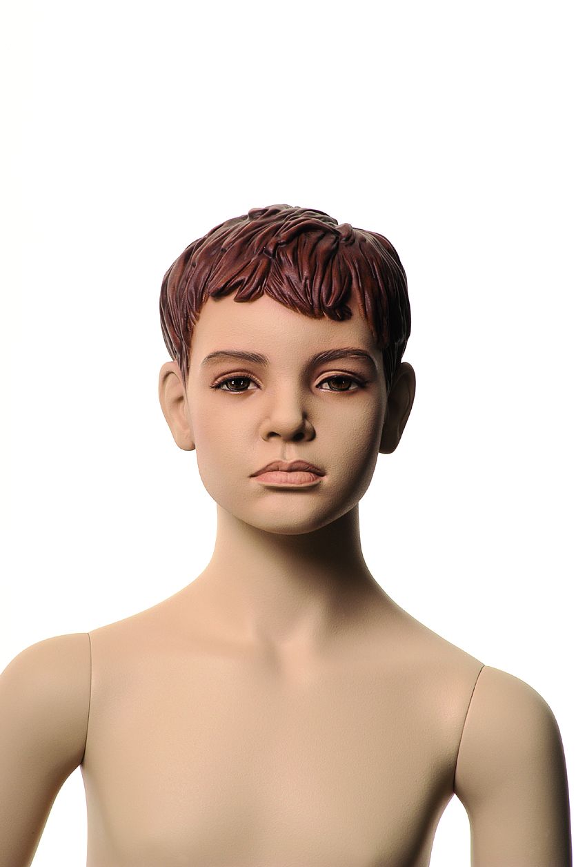 Head_Albert_Make-up mit Make-up und skulpturierten Haaren