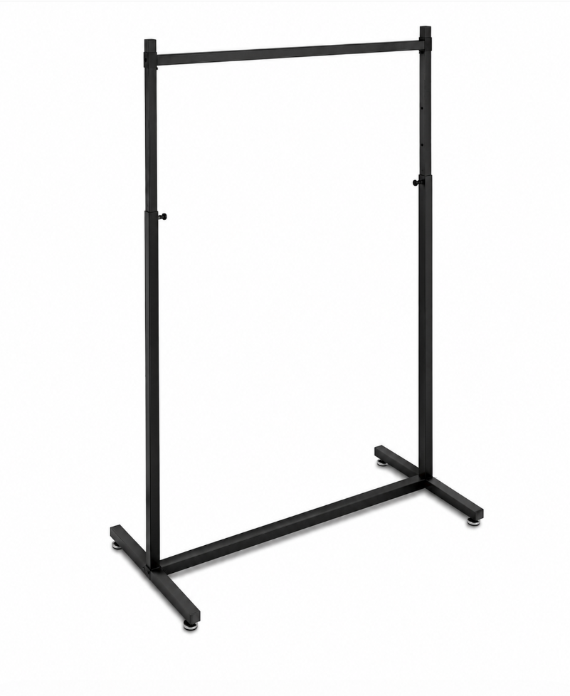 Verkaufsständer schwarz Länge 100cm, höhenverstellbar