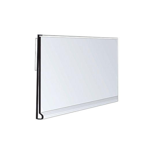 einsteckschiene-fuer-etikettenhoehe-26-mm-weiss-selbstklebend-ch9111-51957 Scannerschiene DBR  VE 50 Stück