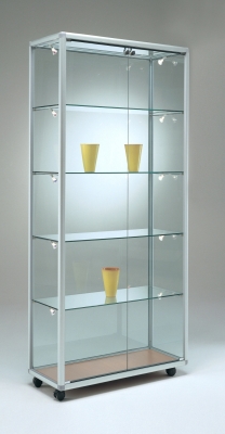 821-7952 Standglasvitrine 790x525x1845mm