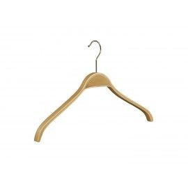 Schichtholzkleiderbügel 16c, Buche natur lackiert (VE100 Stück) Schichtholzkleiderbügel 16c, Buche natur lackiert (VE100 Stück)